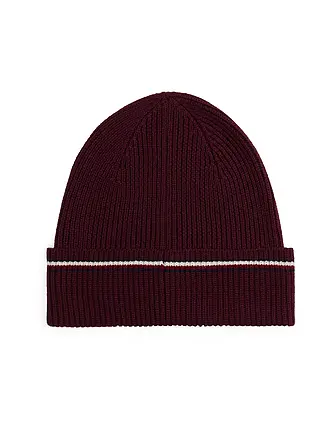 TOMMY HILFIGER | Bonnet | dunkelrot